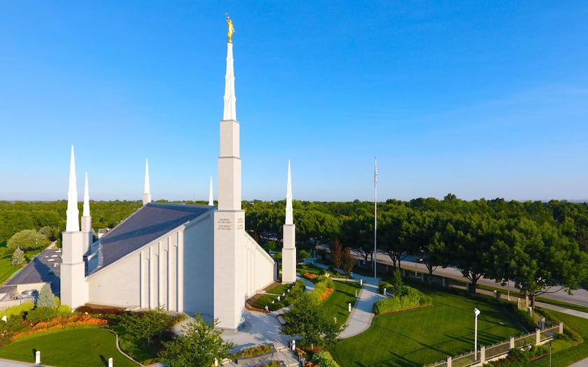 The Boise Idaho Temple.