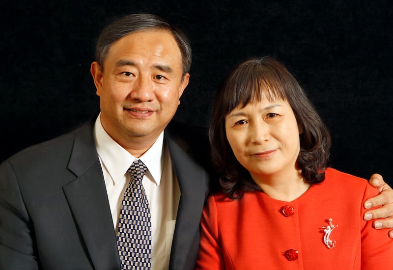 Elder Yoon Hwan Choi, and his wife, Bonkyung Choi —for General Authority profiles Monday, April 6, 2009, in Salt Lake City, Utah. Tom Smart, Deseret News