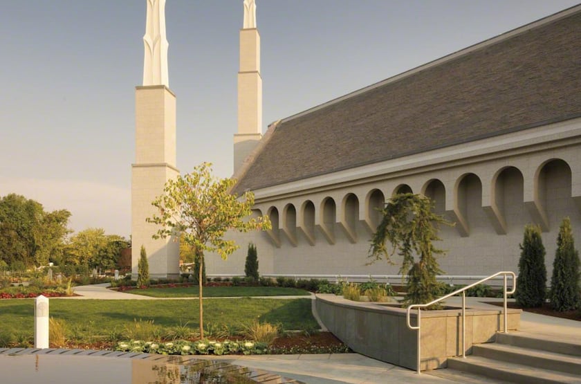 The Boise Idaho Temple.