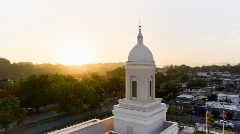 The San Juan Puerto Rico Temple.