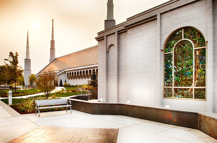 The Boise Idaho Temple.