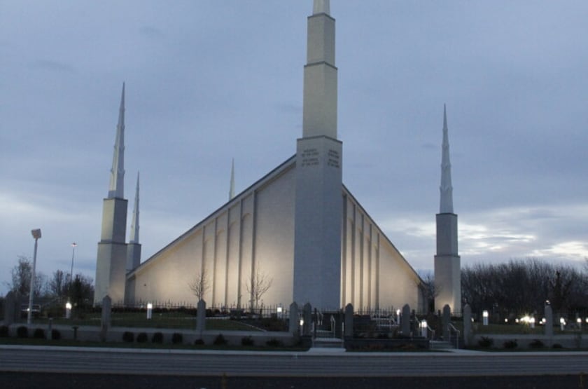 The Boise Idaho Temple.
