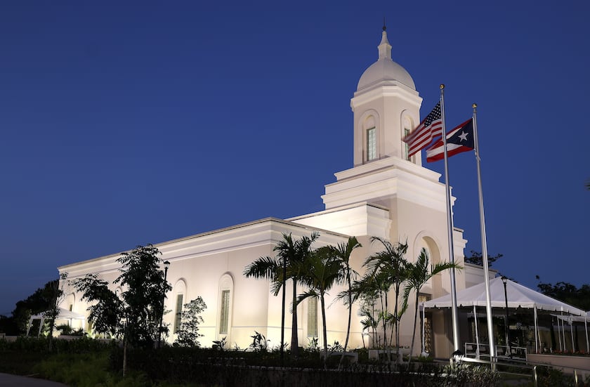 The San Juan Puerto Rico Temple.