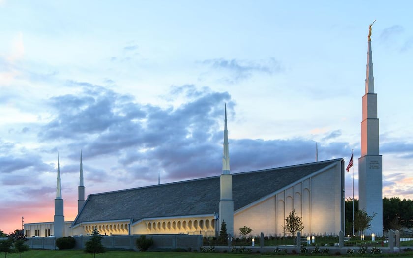The Boise Idaho Temple.