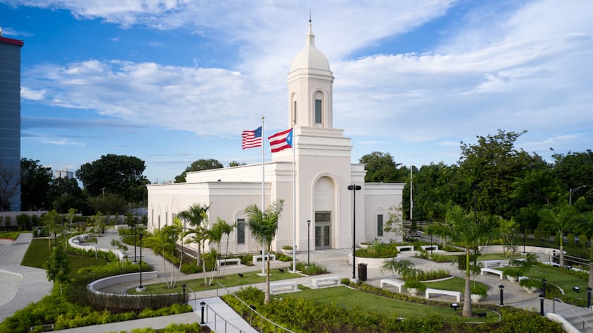 The San Juan Puerto Rico Temple.