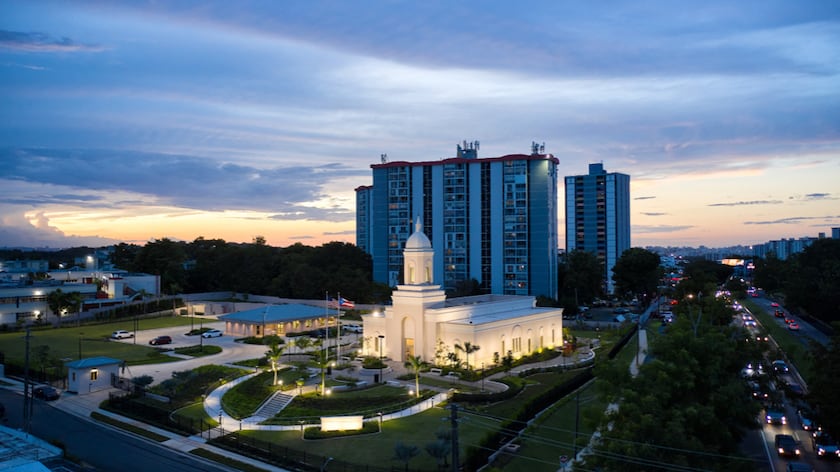 The San Juan Puerto Rico Temple.