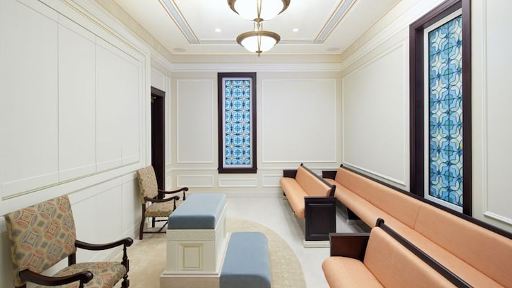 Interior of the San Juan Puerto Rico Temple.